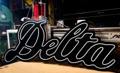 Delta — Script Lettering