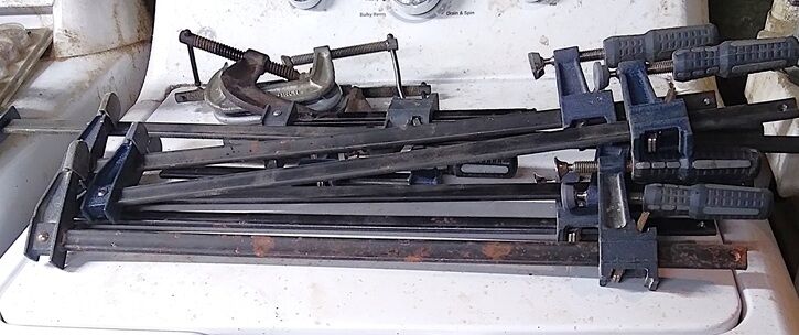 Sideboard Proj., webframe work, waiting around  .jpg