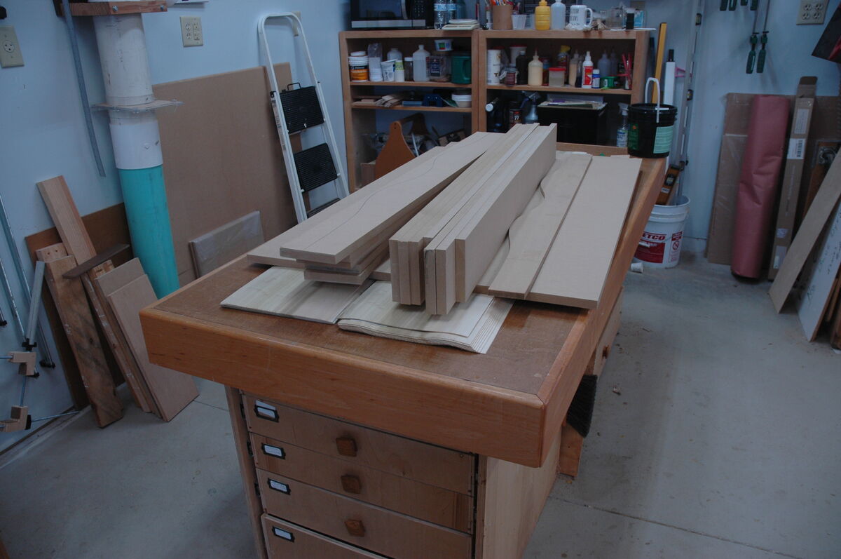 Bent lamination drawer fronts