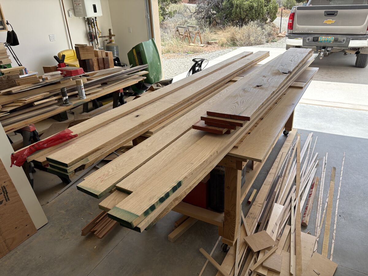 Dining room table and benches for triplets
