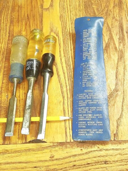 May Rust Hunt, 3 chisels & a sheath  .jpg