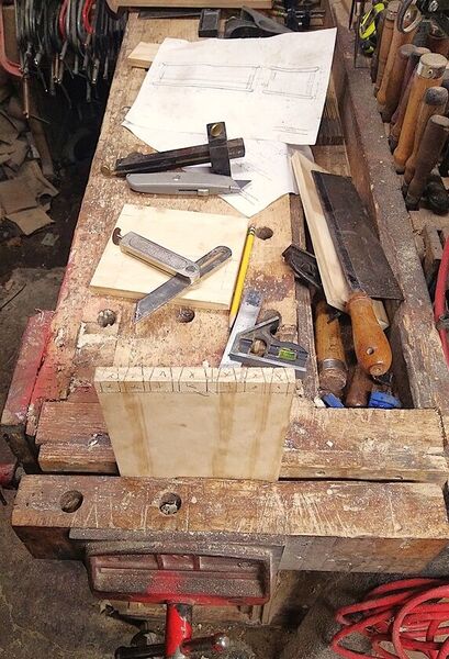 Thin Board Proj.,  Pins laid out  .jpg