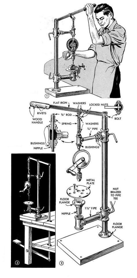 cordless drill press