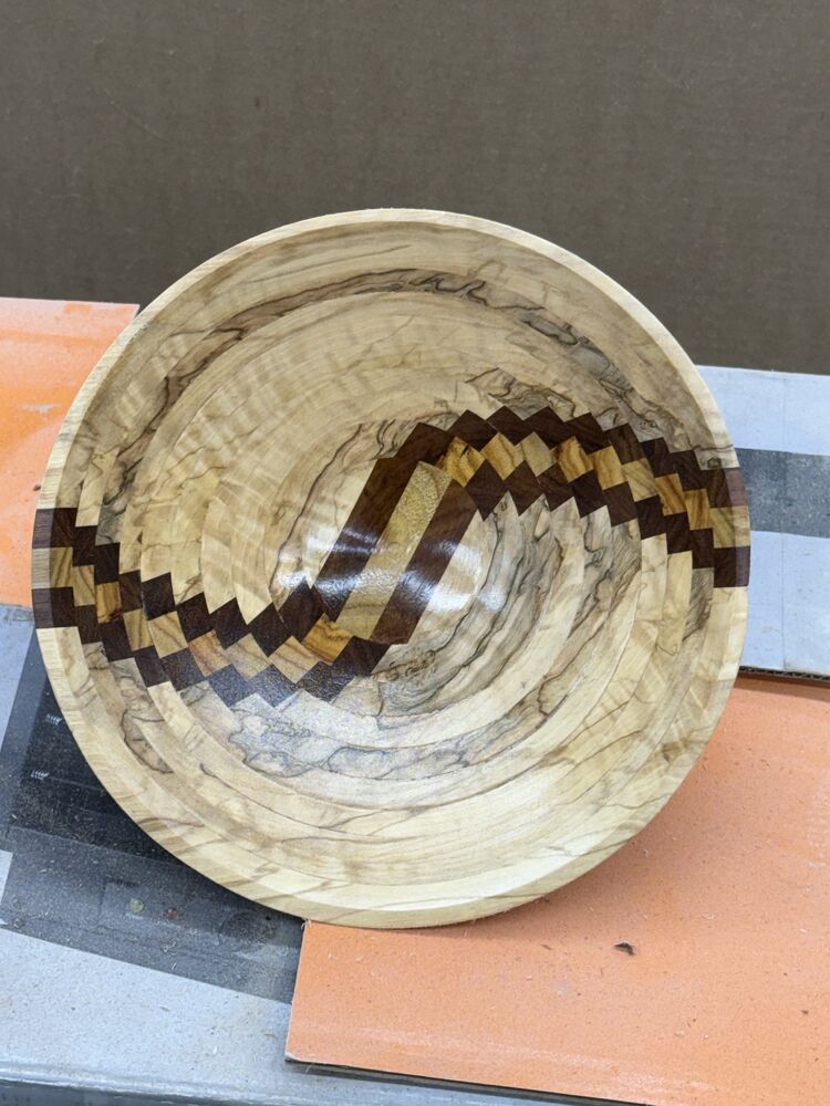 Bowl from a board