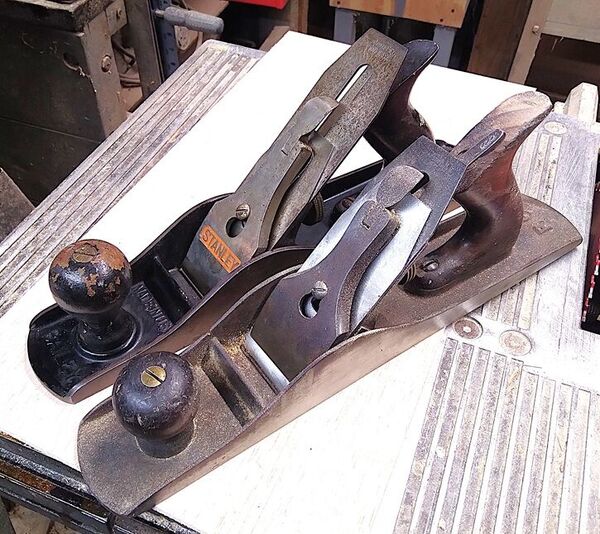 Antique Plane, clean up, 2 jacks  .jpg