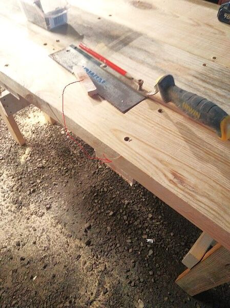 23 Aug, Bench Builder, hand tool in use  .jpg