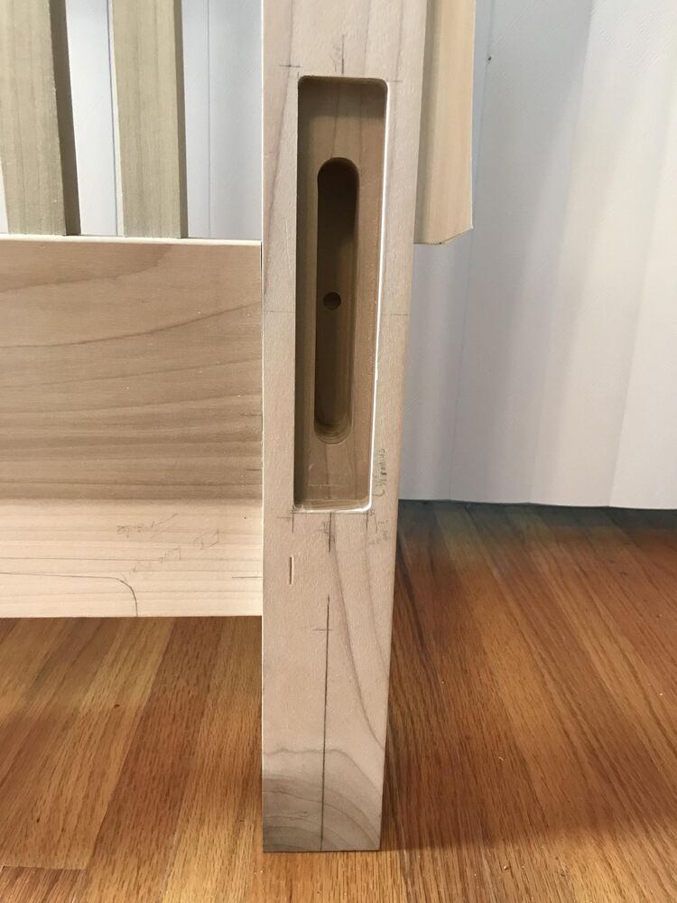 Mortise and tenon, mostly mortising
