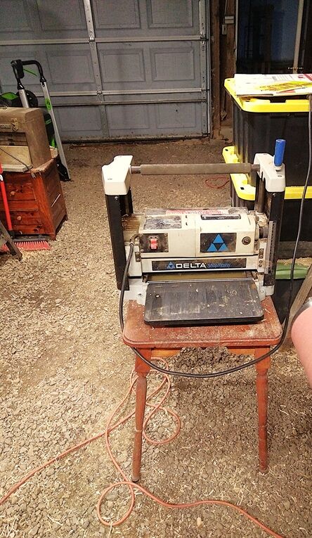Just "puttering around" in the new shop