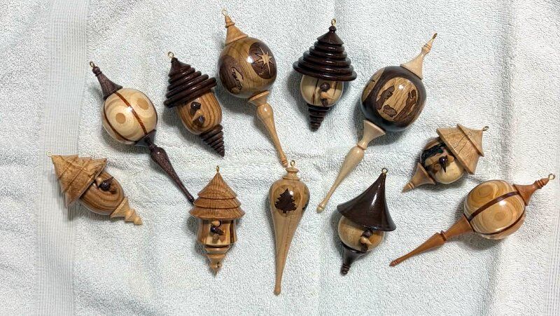 A few ornaments, Christmas IS coming.
