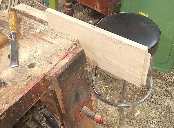 Coffee Table Proj., Tenons, pop the waste off  .jpg