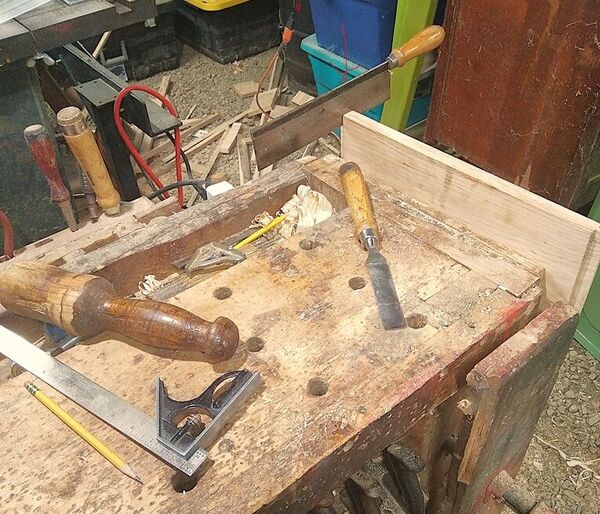 Coffee Table Proj., Tenons, saw cut  .jpg