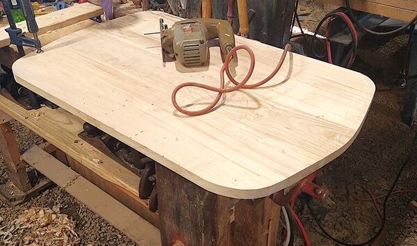 Coffee Table Proj., both ends done   .jpg
